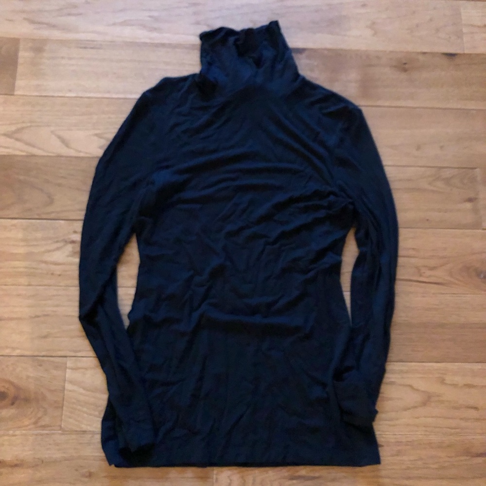 Black turtleneck